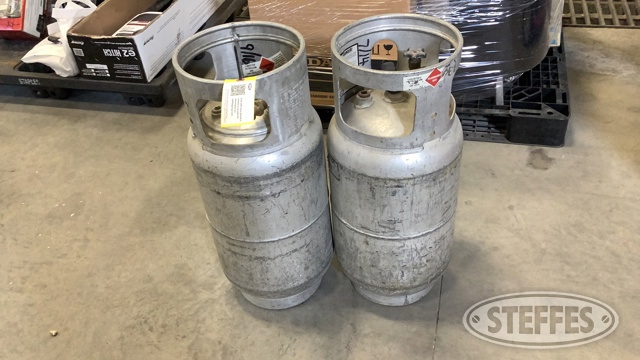 (2) 30 lb. Aluminum LP Tanks